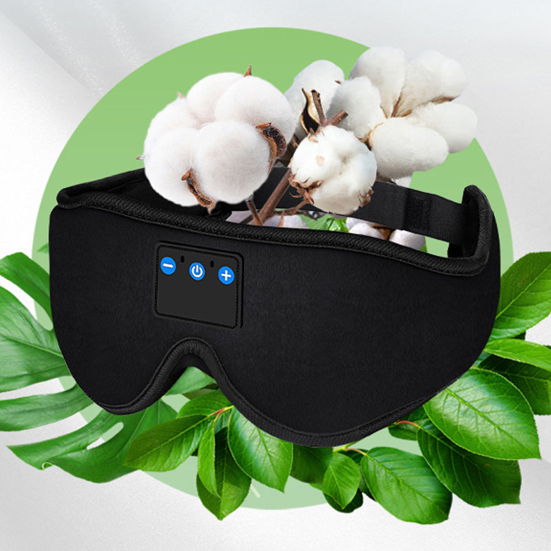 3D маска за сън с Bluetooth слушалки
