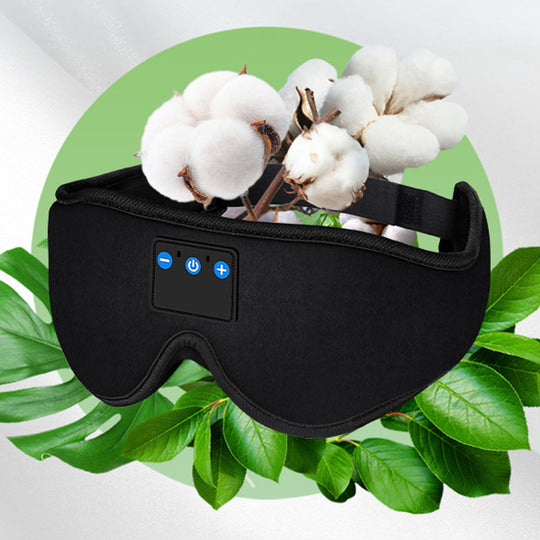 3D маска за сън с Bluetooth слушалки