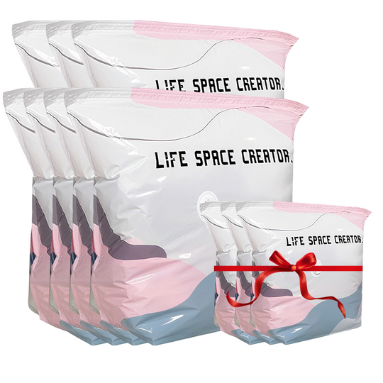 💐 BUY 2, GET 1 FREE!🧳No‑Pump Vacuum Storage Bags – Press &amp; seal, no pump needed. Saves 80% space, keeps clothes dry &amp; dust‑free. Perfect for bulky bedding &amp; off‑season gear. 🛏️🗄️