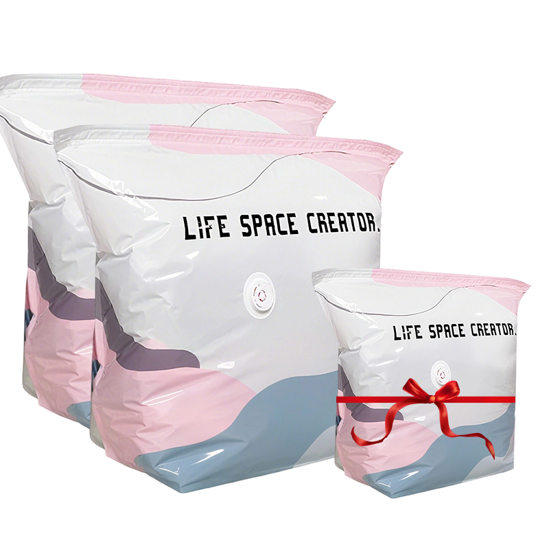 💐 BUY 2, GET 1 FREE!🧳No‑Pump Vacuum Storage Bags – Press &amp; seal, no pump needed. Saves 80% space, keeps clothes dry &amp; dust‑free. Perfect for bulky bedding &amp; off‑season gear. 🛏️🗄️