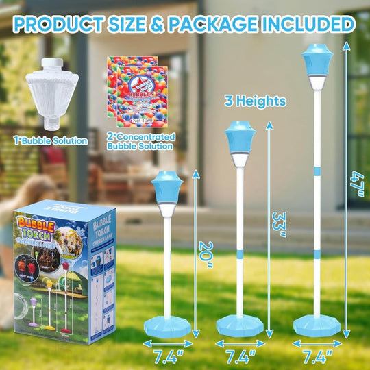 🥳2026 HOT SALE⚡ Automatic Handheld Bubble Machine for Kids – One-Touch Operation, Rich Bubbles &amp; Portable Design