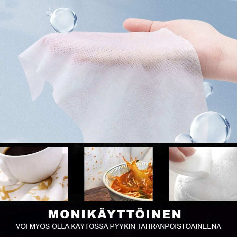 Lingettes détachantes portatives pour vêtements