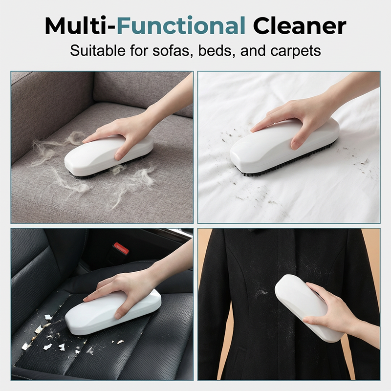 Portable Pet Hair &amp; Crumb Remover Brush
