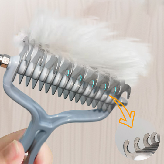 2-in-1 Pet Dematting &amp; Deshedding Comb