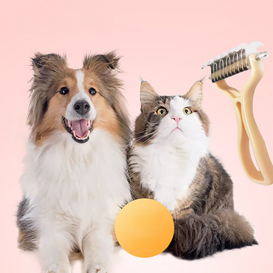 2-in-1 Pet Dematting &amp; Deshedding Comb