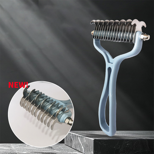 2-in-1 Pet Dematting &amp; Deshedding Comb