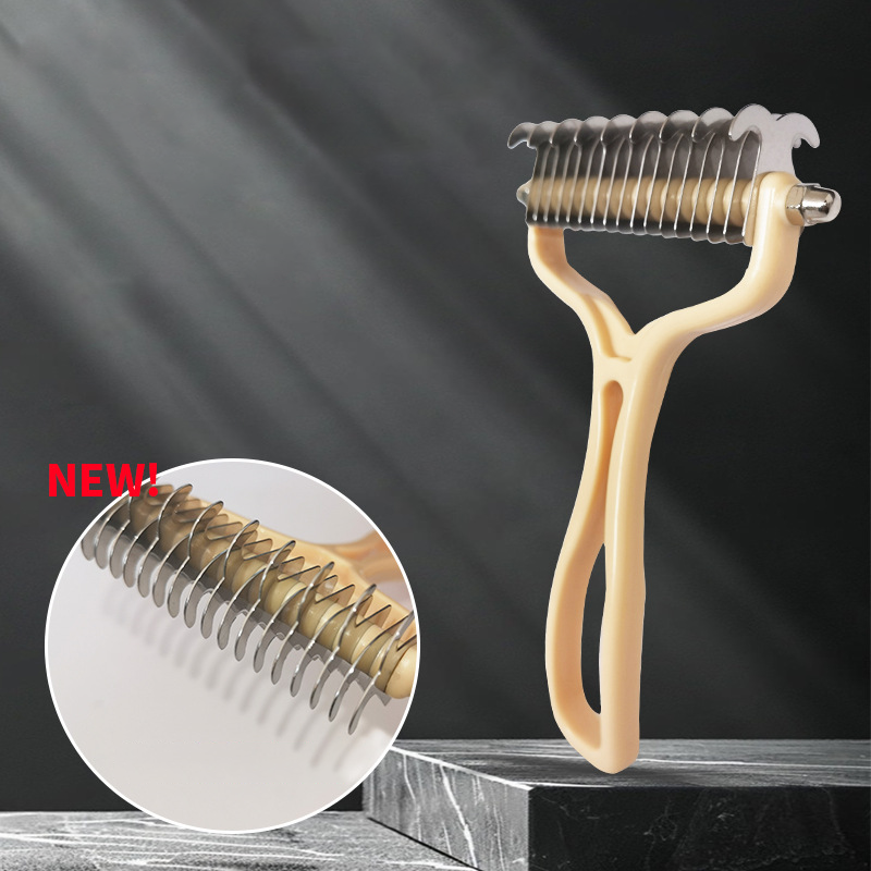 2-in-1 Pet Dematting &amp; Deshedding Comb