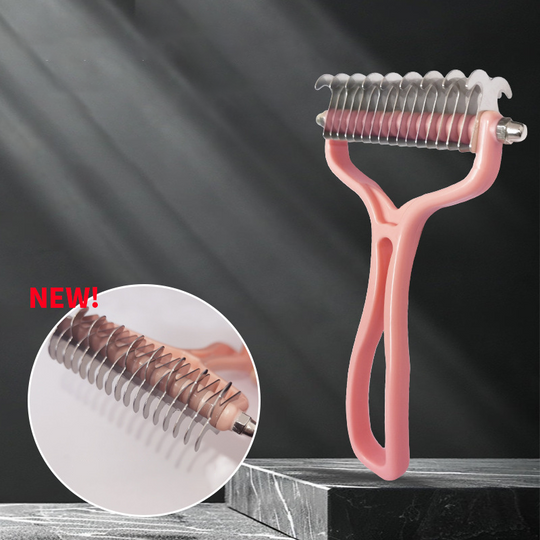 2-in-1 Pet Dematting &amp; Deshedding Comb