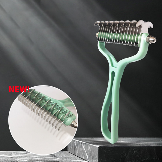 2-in-1 Pet Dematting &amp; Deshedding Comb