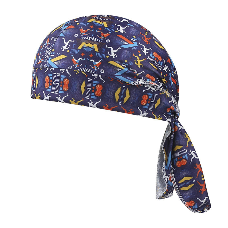 Ensemble de bonnet de foulard rafraîchissant Paisley, doublure de casque de sécurité pour tête de pirate de moto, ajustement élastique, lavable à la main, couvre-chef d&
