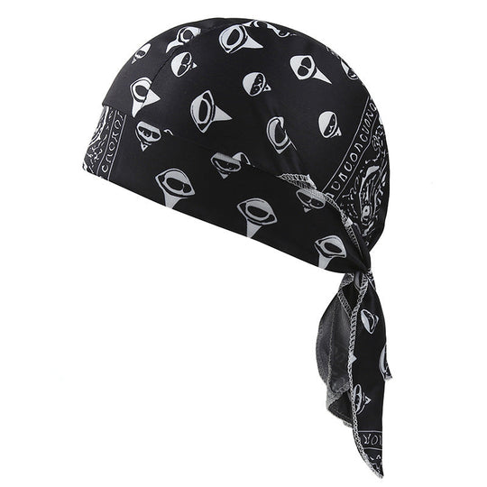 Ensemble de bonnet de foulard rafraîchissant Paisley, doublure de casque de sécurité pour tête de pirate de moto, ajustement élastique, lavable à la main, couvre-chef d&