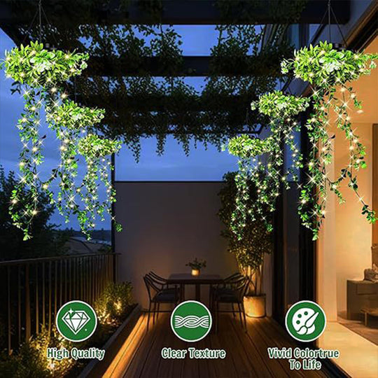 ⏳Časově omezená sleva 50 %⏰Solární závěsné travnaté světlo Milan🌞💡