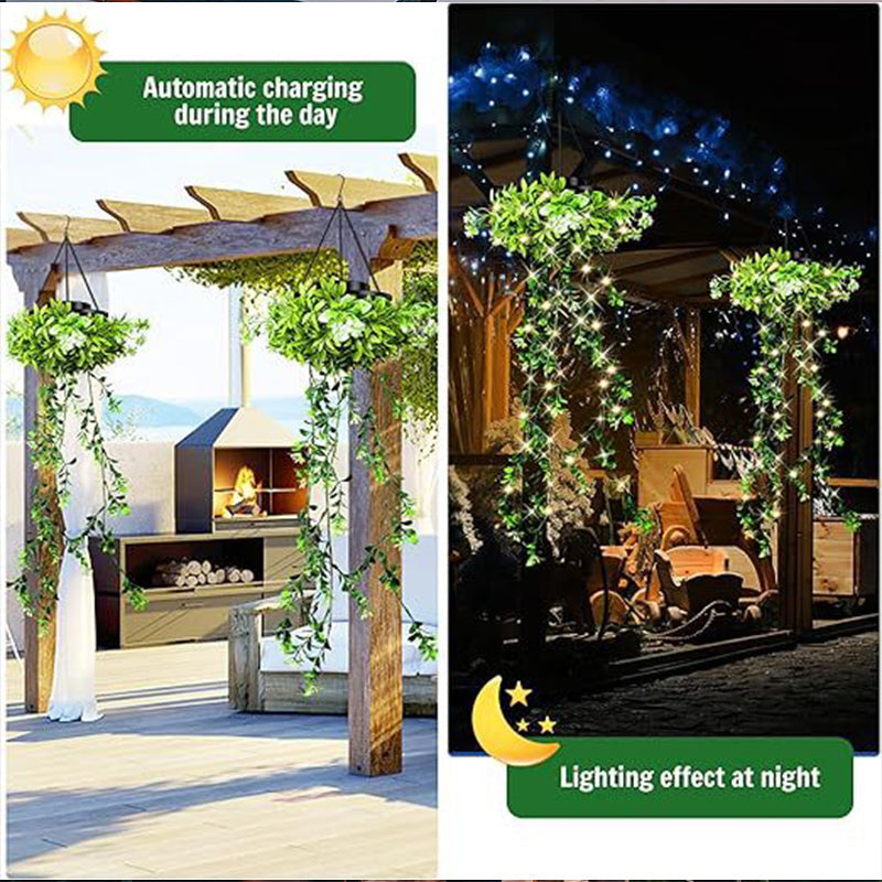 ⏳Časově omezená sleva 50 %⏰Solární závěsné travnaté světlo Milan🌞💡