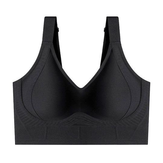 🔥 60% OFF TODAY! 💖 Soft Intention Plus Size Jelly Bra ✨ Back Fat Smoothing, Seamless Push-Up Comfort