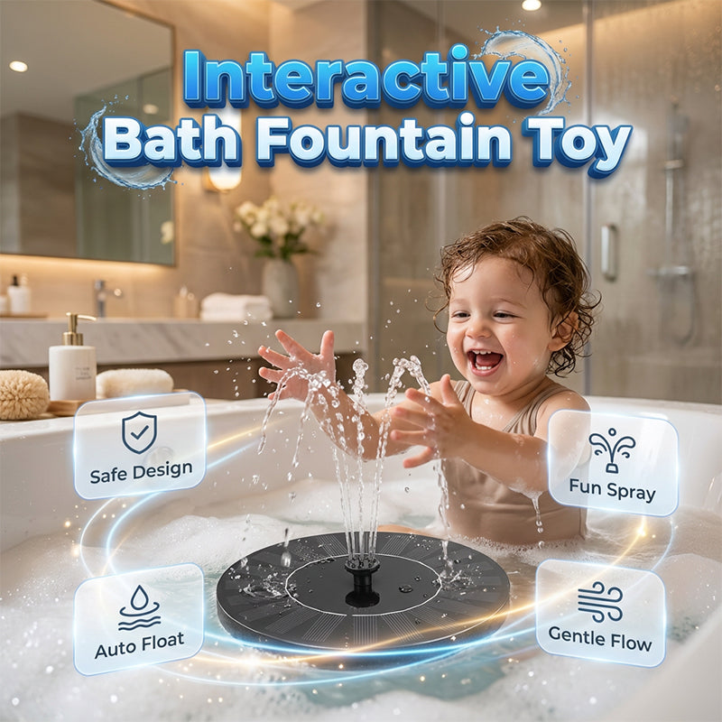 Interactive Floating Solar Water Spray Toy