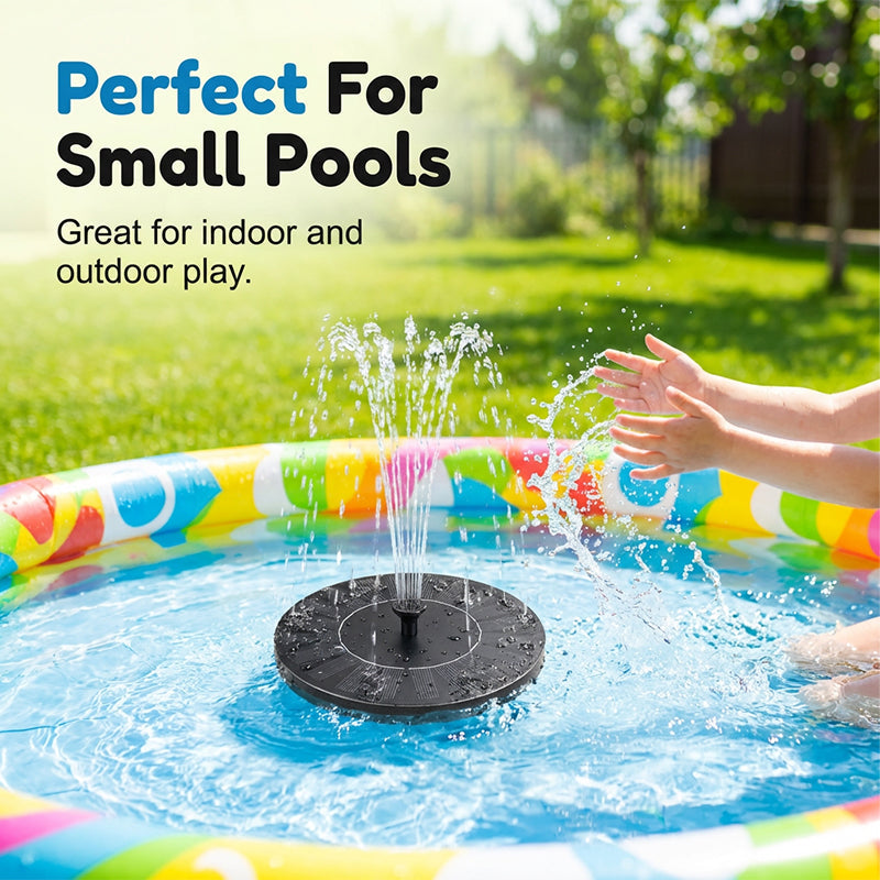 Interactive Floating Solar Water Spray Toy