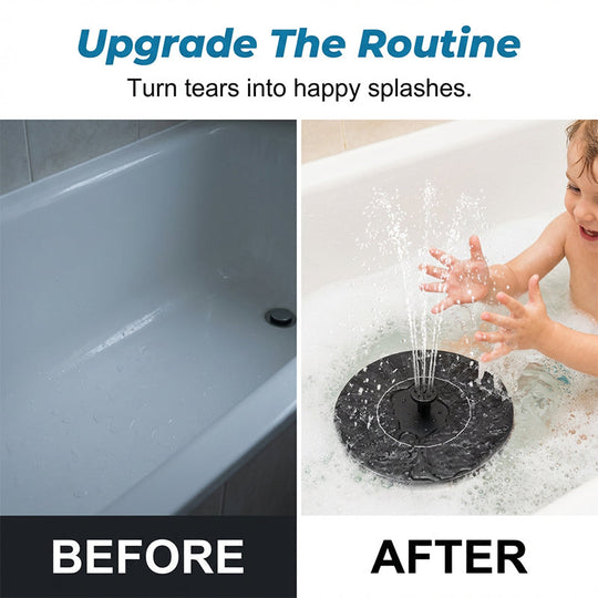 Interactive Floating Solar Water Spray Toy