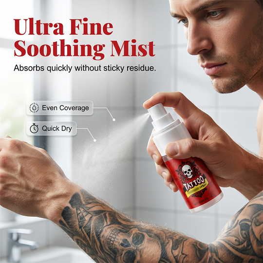 💥 50K+ sold!💉 Tattoo aftercare spray – ultra-fine mist, hydrates, revives ink vibrancy. 40% OFF! 🎨