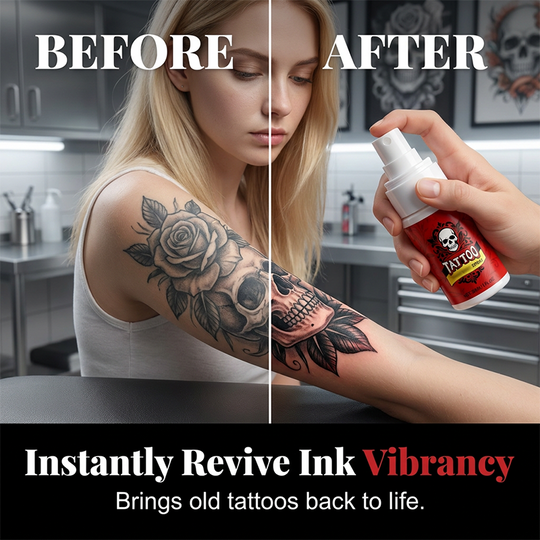 💥 50K+ sold!💉 Tattoo aftercare spray – ultra-fine mist, hydrates, revives ink vibrancy. 40% OFF! 🎨
