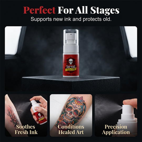 💥 50K+ sold!💉 Tattoo aftercare spray – ultra-fine mist, hydrates, revives ink vibrancy. 40% OFF! 🎨