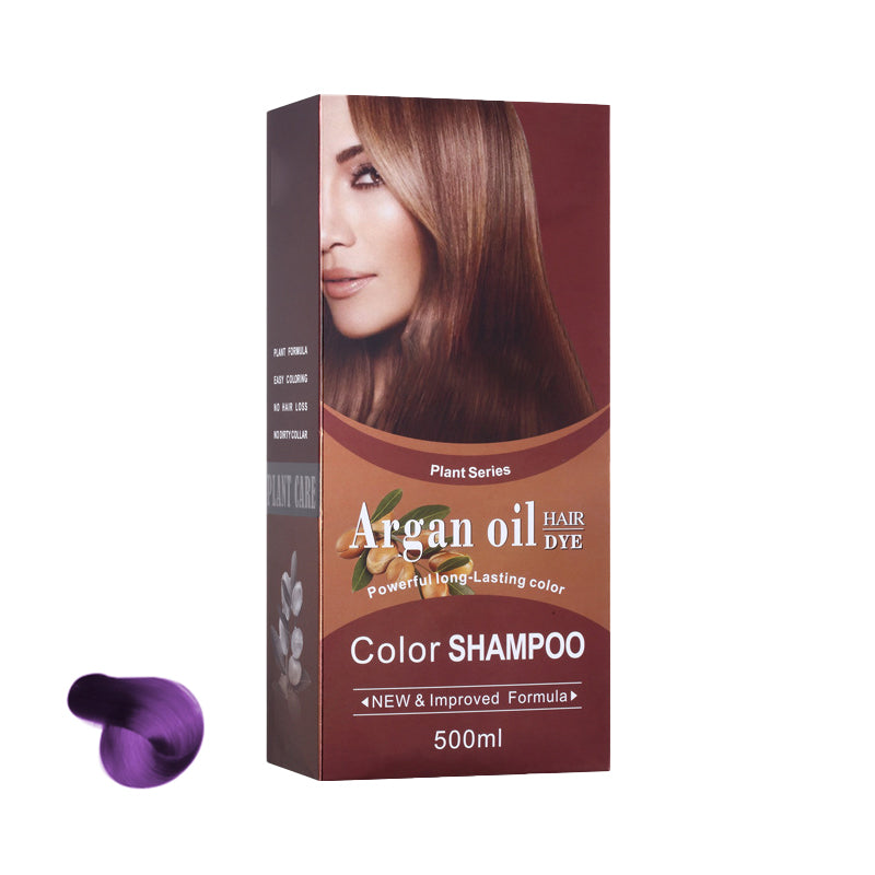 🚨 VIRAL HAIR COLOR SALE！🖤 2-in-1 Hair Dye Shampoo ✨ Instantly Cover Gray Hair with Rich, Natural-Looking Color 💇‍♀️🔥