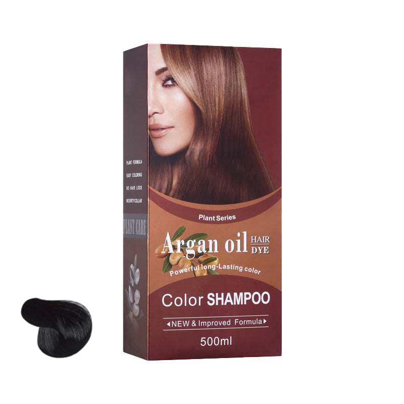 🚨 VIRAL HAIR COLOR SALE！🖤 2-in-1 Hair Dye Shampoo ✨ Instantly Cover Gray Hair with Rich, Natural-Looking Color 💇‍♀️🔥