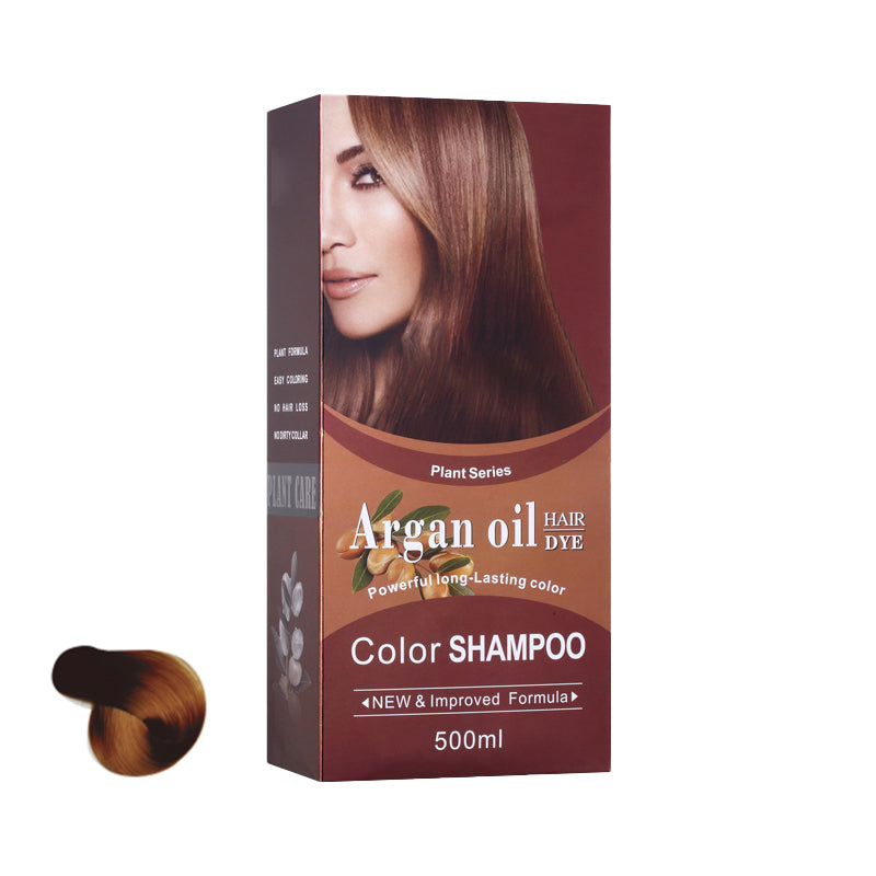 🚨 VIRAL HAIR COLOR SALE！🖤 2-in-1 Hair Dye Shampoo ✨ Instantly Cover Gray Hair with Rich, Natural-Looking Color 💇‍♀️🔥