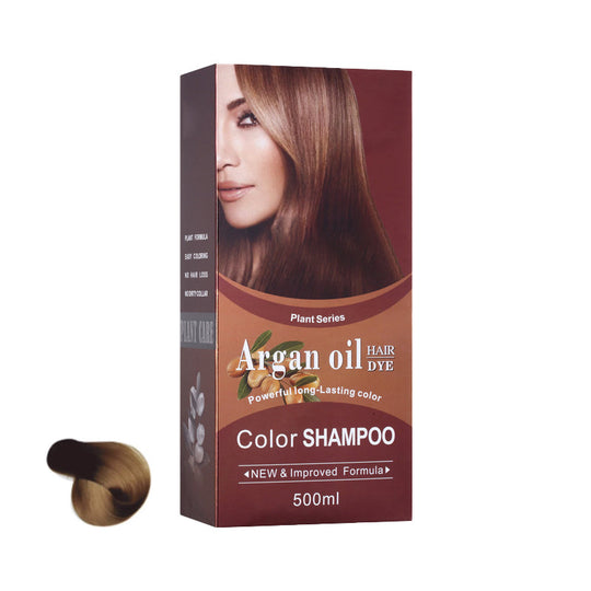 🚨 VIRAL HAIR COLOR SALE！🖤 2-in-1 Hair Dye Shampoo ✨ Instantly Cover Gray Hair with Rich, Natural-Looking Color 💇‍♀️🔥
