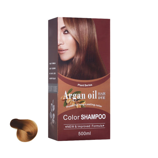 🚨 VIRAL HAIR COLOR SALE！🖤 2-in-1 Hair Dye Shampoo ✨ Instantly Cover Gray Hair with Rich, Natural-Looking Color 💇‍♀️🔥