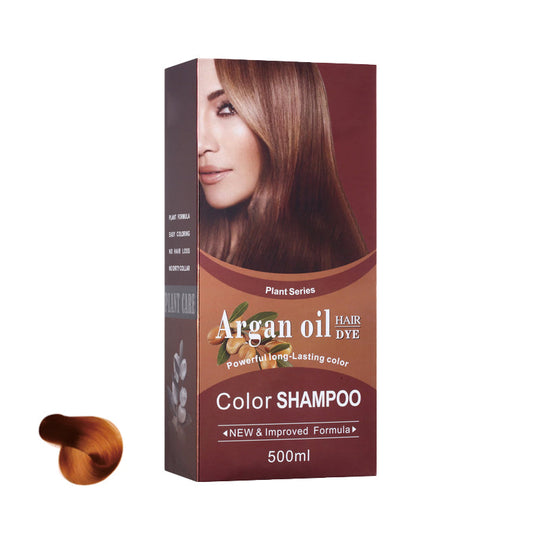 🚨 VIRAL HAIR COLOR SALE！🖤 2-in-1 Hair Dye Shampoo ✨ Instantly Cover Gray Hair with Rich, Natural-Looking Color 💇‍♀️🔥