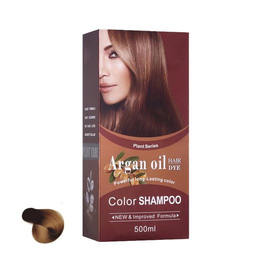 🚨 VIRAL HAIR COLOR SALE！🖤 2-in-1 Hair Dye Shampoo ✨ Instantly Cover Gray Hair with Rich, Natural-Looking Color 💇‍♀️🔥