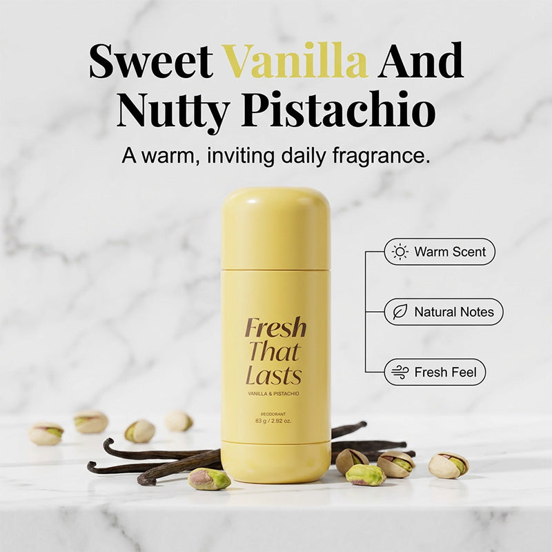 Vanilla &amp; Pistachio Scented Deodorant