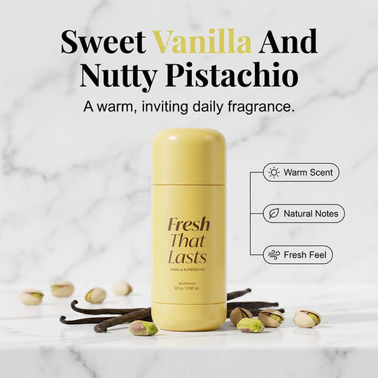Vanilla &amp; Pistachio Scented Deodorant