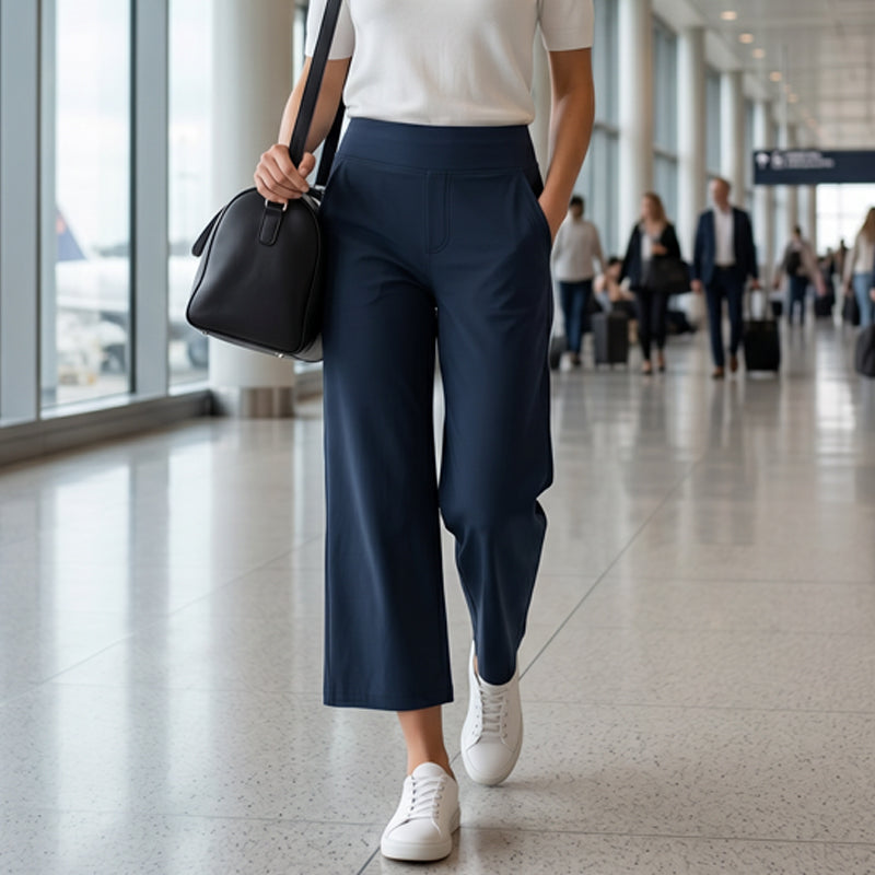 🎁🔥 NEW ARRIVAL – 50% OFF TODAY! 👖 Women’s High-Waisted Stretch Cropped Pants ✨ Flattering Fit, Comfortable Stretch &amp; Effortless Everyday Style