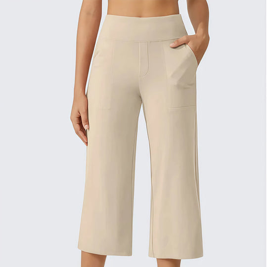 🎁🔥 NEW ARRIVAL – 50% OFF TODAY! 👖 Women’s High-Waisted Stretch Cropped Pants ✨ Flattering Fit, Comfortable Stretch &amp; Effortless Everyday Style