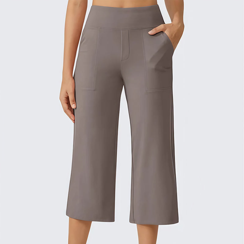 🎁🔥 NEW ARRIVAL – 50% OFF TODAY! 👖 Women’s High-Waisted Stretch Cropped Pants ✨ Flattering Fit, Comfortable Stretch &amp; Effortless Everyday Style